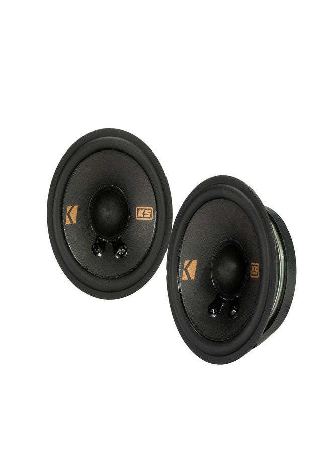 KICKER 47KSC2704 2.75" Mid-Range Speakers, 4ohm with Brackets for Select GM/Chrysler/Subaru/Jeep and Toyota Included - Image 5